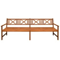 Banc De Jardin Avec Coussins 240 Cm Bois Solide D'acacia 16 -Esprit Plein Air banc de jardin avec coussins 240 cm bois solide d acacia 3666722208888 1158566