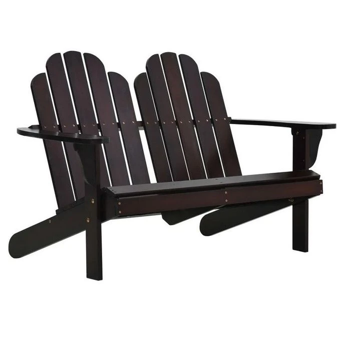 Banc De Jardin Bois Massif Marron Alline 1 Banc De Jardin Bois Massif Marron Alline