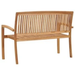 Banc De Jardin Empilable Et Coussin 128,5cm Bois De Teck Massif 12 16 Banc De Jardin Empilable Et Coussin 128,5cm Bois De Teck Massif 12 -Esprit Plein Air banc de jardin empilable et coussin 128 5cm bois de teck massif 3666722422970 833135