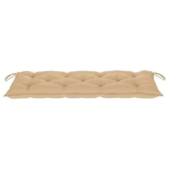 Banc De Jardin Empilable Et Coussin 128,5cm Bois De Teck Massif 8 -Esprit Plein Air banc de jardin empilable et coussin 128 5cm bois de teck massif 3666722423014 833091