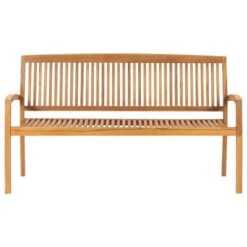 Banc De Jardin Empilable Et Coussin 159 Cm Bois De Teck Massif 22 18 Banc De Jardin Empilable Et Coussin 159 Cm Bois De Teck Massif 22 -Esprit Plein Air banc de jardin empilable et coussin 159 cm bois de teck massif 3666722422789 833332