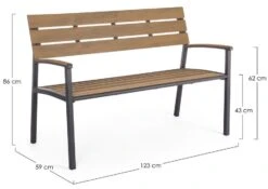 Banc De Jardin En Aluminium Anthracite Daniel L 123 Cm 7 Banc De Jardin En Aluminium Anthracite Daniel L 123 Cm -Esprit Plein Air banc de jardin en aluminium anthracite daniel l 123 cm 3666722592376 1392604