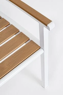 Banc De Jardin En Aluminium Blanc Daniel L 123 Cm -Esprit Plein Air banc de jardin en aluminium blanc daniel l 123 cm 3666722592369 1392610