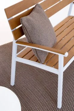 Banc De Jardin En Aluminium Blanc Daniel L 123 Cm -Esprit Plein Air banc de jardin en aluminium blanc daniel l 123 cm 3666722592369 1392611