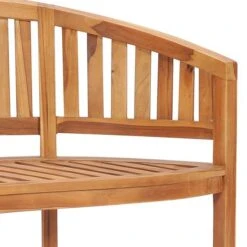 Banc De Jardin En Forme De Banane 151 Cm Teck Solide -Esprit Plein Air banc de jardin en forme de banane 151 cm teck solide 3666722527583 554881