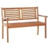 Banc De Jardin Eucalyptus Massif Clair Hillis 120 Cm