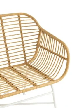 Banc De Jardin Métal Bicolore Diman L 128 Cm -Esprit Plein Air banc de jardin metal bicolore diman l 128 cm 5400924203528 1328215