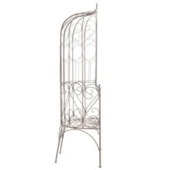 Banc De Jardin Métal Forgé Marron Antique Vakka 95 Cm -Esprit Plein Air banc de jardin metal forge marron antique vakka 95 cm 3666722555692 388262