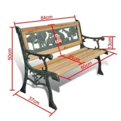 Banc De Jardin Pour Enfants 84 Cm Bois -Esprit Plein Air banc de jardin pour enfants 84 cm bois 3666722413138 847795