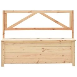 Banc De Rangement 120 Cm Bois De Pin Massif -Esprit Plein Air banc de rangement 120 cm bois de pin massif 3666722461580 747429