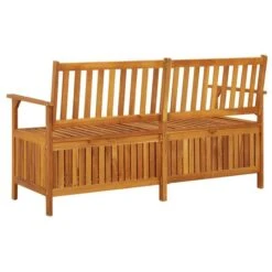 Banc De Rangement 148 Cm Bois D'acacia Solide 11 Banc De Rangement 148 Cm Bois D'acacia Solide -Esprit Plein Air banc de rangement 148 cm bois d acacia solide 3666722125017 1344993