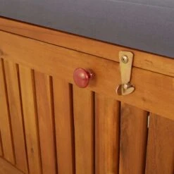 Banc De Rangement Avec Coussin 148 Cm Bois D'acacia Solide -Esprit Plein Air banc de rangement avec coussin 148 cm bois d acacia solide 3666722752848 1414238