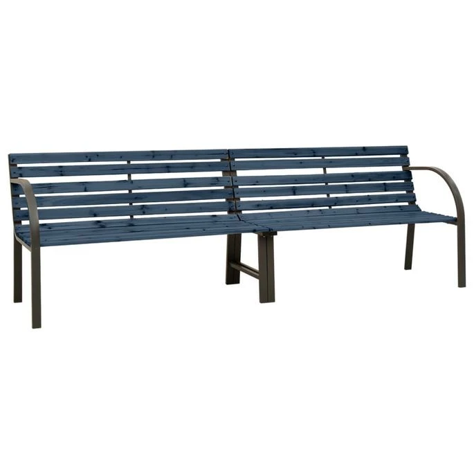 Banc Double De Jardin 241 Cm Bois De Pin Chinois Gris 1 Banc Double De Jardin 241 Cm Bois De Pin Chinois Gris