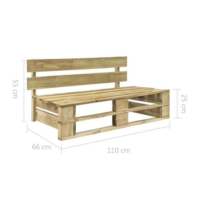 Banc Palette De Jardin Bois 5 Banc Palette De Jardin Bois – Image 5