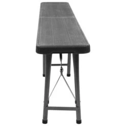 Bancs De Jardin Pliables 2 Pcs 180 Cm PEHD Noir 2 -Esprit Plein Air bancs de jardin pliables 2 pcs 180 cm pehd noir 3666722529297 552812