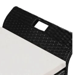 Banquette Coffre De Jardin Résine Tressée Noire Toplu 7 Banquette Coffre De Jardin Résine Tressée Noire Toplu -Esprit Plein Air banquette coffre de jardin resine tressee noire toplu 3666722559652 384750