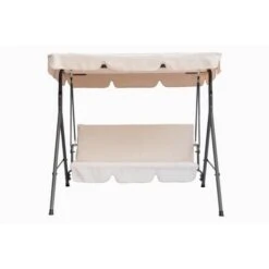 BEAU RIVAGE Balancelle De Jardin Valaxa - 3 Places - Beige -Esprit Plein Air beau rivage balancelle de jardin valaxa 3 places beige 3612408254199 516499