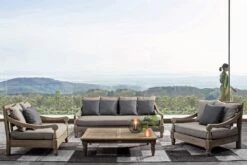 Canapé De Jardin En Bois Teck Avec Coussins Taupe Balou 15 Canapé De Jardin En Bois Teck Avec Coussins Taupe Balou -Esprit Plein Air canape de jardin en bois teck avec coussins taupe balou 3666722592345 1392509