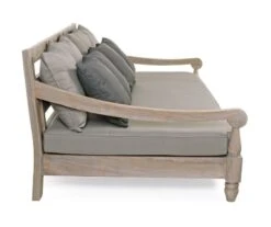 Canapé De Jardin En Bois Teck Avec Coussins Taupe Balou 19 Canapé De Jardin En Bois Teck Avec Coussins Taupe Balou -Esprit Plein Air canape de jardin en bois teck avec coussins taupe balou 3666722592345 1392513
