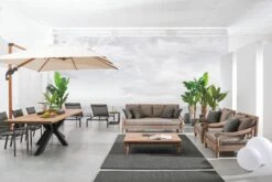 Canapé De Jardin En Bois Teck Avec Coussins Taupe Balou 20 Canapé De Jardin En Bois Teck Avec Coussins Taupe Balou -Esprit Plein Air canape de jardin en bois teck avec coussins taupe balou 3666722592345 1392514