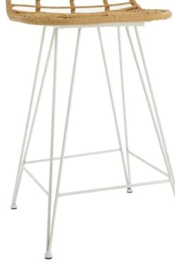 Chaise De Bar Extérieur Métal Bicolore Nia L 57 Cm -Esprit Plein Air chaise de bar exterieur metal bicolore nia l 57 cm 5400924203504 1328199