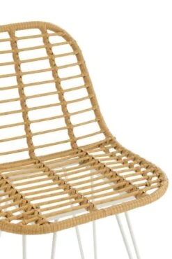 Chaise De Bar Extérieur Métal Bicolore Nia L 57 Cm -Esprit Plein Air chaise de bar exterieur metal bicolore nia l 57 cm 5400924203504 1328200