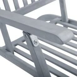 Chaise De Terrasse Avec Repose-pied Et Coussin Acacia Solide 14 -Esprit Plein Air chaise de terrasse avec repose pied et coussin acacia solide 8720286279533 840349