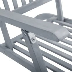 Chaise De Terrasse Avec Repose-pied Et Coussin Acacia Solide 17 -Esprit Plein Air chaise de terrasse avec repose pied et coussin acacia solide 8720286279564 840385