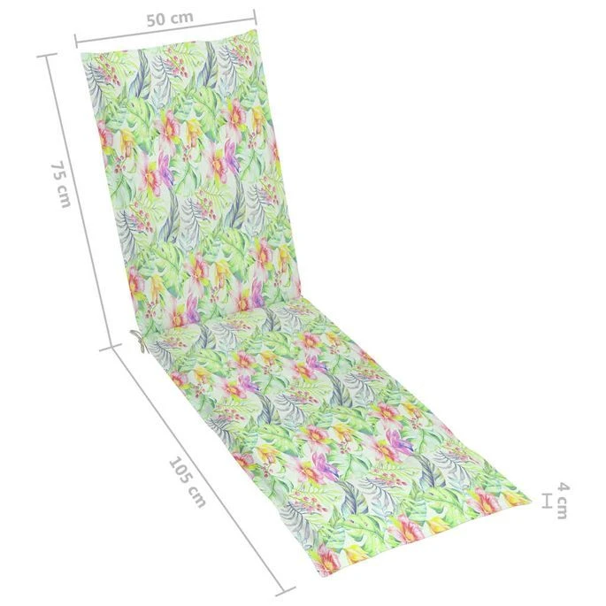 Chaise De Terrasse Avec Repose-pied Et Coussin Acacia Solide 26 12 Chaise De Terrasse Avec Repose-pied Et Coussin Acacia Solide 26 – Image 12