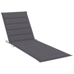 Chaise Longue Avec Coussin Anthracite Bois De Pin Imprégné 2 -Esprit Plein Air chaise longue avec coussin anthracite bois de pin impregne 3666722460545 763795