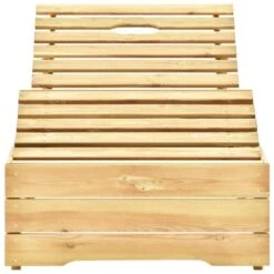 Chaise Longue Avec Coussin Motif Feuilles Bois De Pin Imprégné 10 Chaise Longue Avec Coussin Motif Feuilles Bois De Pin Imprégné -Esprit Plein Air chaise longue avec coussin motif feuilles bois de pin impregne 3666722406789 859896