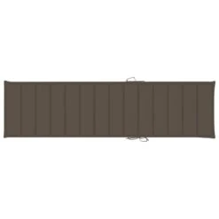 Chaise Longue Avec Coussin Taupe Bois De Teck Solide 23 Chaise Longue Avec Coussin Taupe Bois De Teck Solide -Esprit Plein Air chaise longue avec coussin taupe bois de teck solide 3666722412582 848331