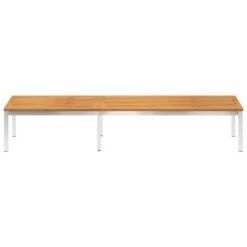 Chaise Longue Bois D'acacia Solide Et Acier Inoxydable 11 Chaise Longue Bois D'acacia Solide Et Acier Inoxydable -Esprit Plein Air chaise longue bois d acacia solide et acier inoxydable 3666722894791 555302