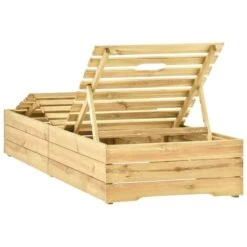 Chaise Longue Bois De Pin Imprégné De Vert 2 10 Chaise Longue Bois De Pin Imprégné De Vert 2 -Esprit Plein Air chaise longue bois de pin impregne de vert 3666722352482 946615