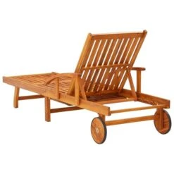 Chaise Longue De Jardin Avec Coussin Bois D'acacia Solide 43 16 Chaise Longue De Jardin Avec Coussin Bois D'acacia Solide 43 -Esprit Plein Air chaise longue de jardin avec coussin bois d acacia solide 3666722617536 817663