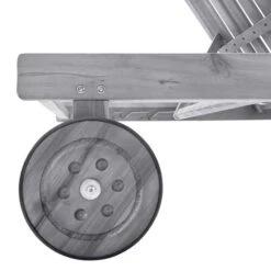 Chaise Longue De Jardin Avec Coussin Gris Bois D'acacia Solide 10 Chaise Longue De Jardin Avec Coussin Gris Bois D'acacia Solide -Esprit Plein Air chaise longue de jardin avec coussin gris bois d acacia solide 3666722617604 816679