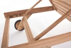 Chaise Longue De Jardin Inclinable En Bois Teck Naturel Marina -Esprit Plein Air chaise longue de jardin inclinable en bois teck naturel marina 3666722592451 1388771