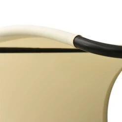 Chaise Longue Double Avec Auvent Textilène Noir Et Crème -Esprit Plein Air chaise longue double avec auvent textilene noir et creme 3666722363167 936840