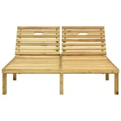 Chaise Longue Double Et Coussins Beige Bois De Pin Imprégné 10 Chaise Longue Double Et Coussins Beige Bois De Pin Imprégné -Esprit Plein Air chaise longue double et coussins beige bois de pin impregne 3666722407182 859405