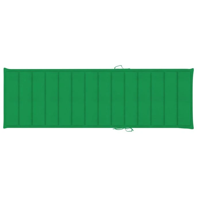 Chaise Longue Double Et Coussins Vert Bois De Pin Imprégné 4 6 Chaise Longue Double Et Coussins Vert Bois De Pin Imprégné 4 – Image 6