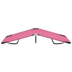 Chaise Longue Pliable Acier Rose -Esprit Plein Air chaise longue pliable acier rose 3666722363884 936212