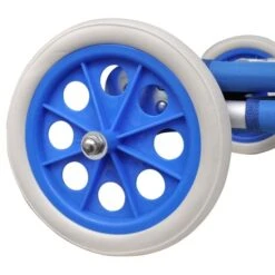 Chaise Longue Pliable Avec Auvent Et Roulettes Aluminium Bleu -Esprit Plein Air chaise longue pliable avec auvent et roulettes aluminium bleu 8718475905202 1353780