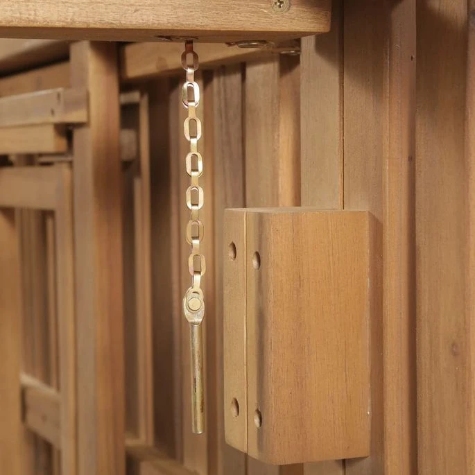 Chaise Longue Pliable Avec Coussin Bois D'acacia Solide 9 2 Chaise Longue Pliable Avec Coussin Bois D'acacia Solide 9 – Image 2