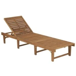 Chaise Longue Pliable Avec Coussin Bois D'acacia Solide 9 14 Chaise Longue Pliable Avec Coussin Bois D'acacia Solide 9 -Esprit Plein Air chaise longue pliable avec coussin bois d acacia solide 3666722417167 841766