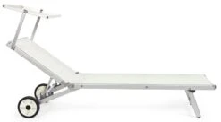 Chaise Longue Pliante Avec Roues En Aluminium Jorgia - Lot De 2 -Esprit Plein Air chaise longue pliante avec roues en aluminium jorgia lot de 2 3666722013314 1346764