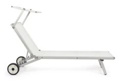 Chaise Longue Pliante Avec Roues En Aluminium Jorgia - Lot De 2 -Esprit Plein Air chaise longue pliante avec roues en aluminium jorgia lot de 2 3666722013314 1346769