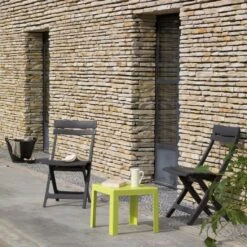 Chaise Miami Pliante - Anthracite -Esprit Plein Air chaise miami pliante anthracite 3100038075869 659059