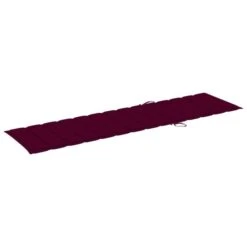 Chaises Longues 2 Pcs Avec Coussin Rouge Bordeaux Teck Solide -Esprit Plein Air chaises longues 2 pcs avec coussin rouge bordeaux teck solide 3666722459822 765691