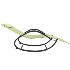 Chaises Longues à Bascule 2 Pcs Crème Acier Et Textilène -Esprit Plein Air chaises longues a bascule 2 pcs creme acier et textilene 3666722838603 1458541