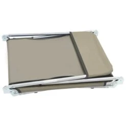 Chaises Longues Pliables 2 Pcs Acier Et Tissu Taupe -Esprit Plein Air chaises longues pliables 2 pcs acier et tissu taupe 3666722327206 978237